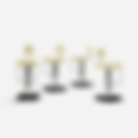Birillo stools, set of four (preview)