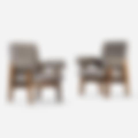 Bridge armchairs from the High Court, Chandigarh, pair (preview)