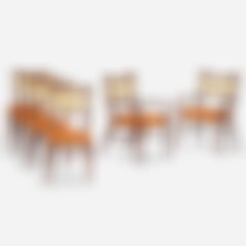Directional dining chairs, set of six (preview)