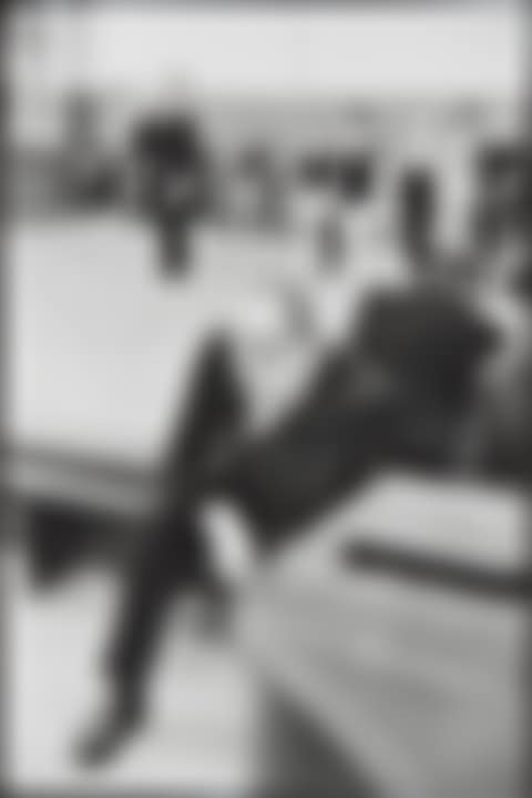 Lincoln Kirstein watching a rehearsal of the New York City Ballet (preview)