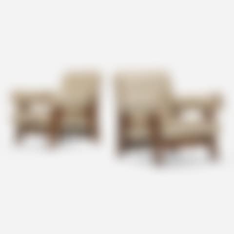 lounge chairs from Chandigarh, pair (preview)