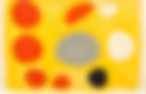 Grande composition fond jaune (Large Composition with Yellow Background) (preview)