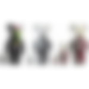 1-2. Dissected Companion BE@RBRICK 100% & 400% (Black, Gray)／3. Dissected Companion BE@RBRICK 100% & 200% & 400% (Red) (preview)