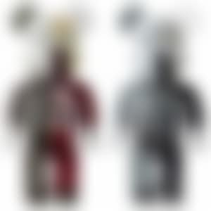 Dissected Companion BE@RBRICK 400% (Red, Gray) (preview)