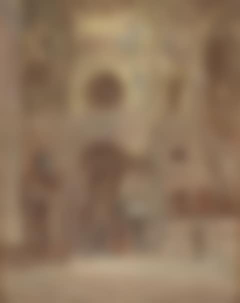 Study for Interior of St Mark's Venice (preview)