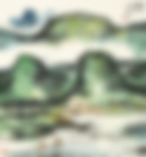 SAILING VOYAGE BY LUSH MOUNTAINS (preview)