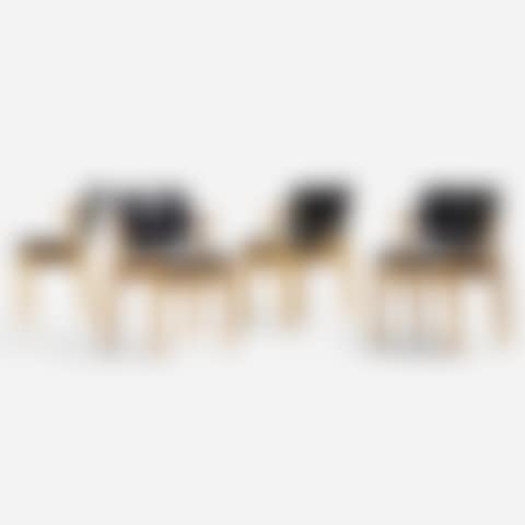 Domus stacking chairs, set of four (preview)