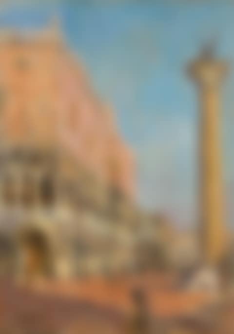 THE LION OF ST MARK AND THE DOGE'S PALACE, VENICE (preview)