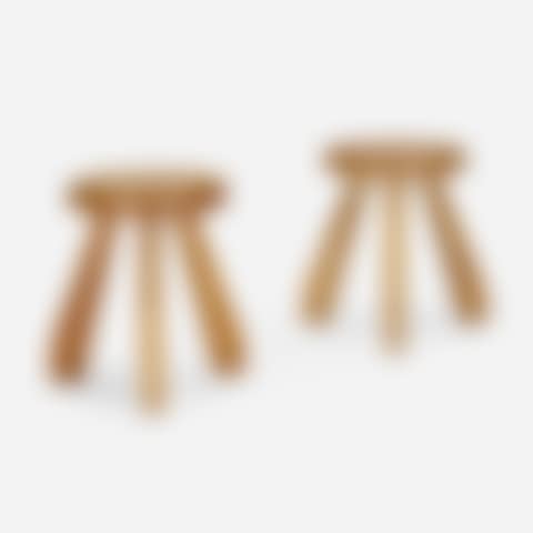 stools from Les Arcs, pair (preview)