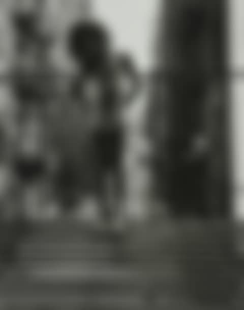 Untitled (Girl on fire escape),  from "East 100th Street" (preview)