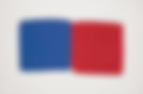 Dark Blue and Red, from Suite of Twenty-Seven Color Lithographs (preview)