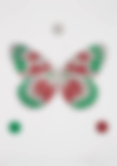 Science Xmas Butterfly Print (preview)