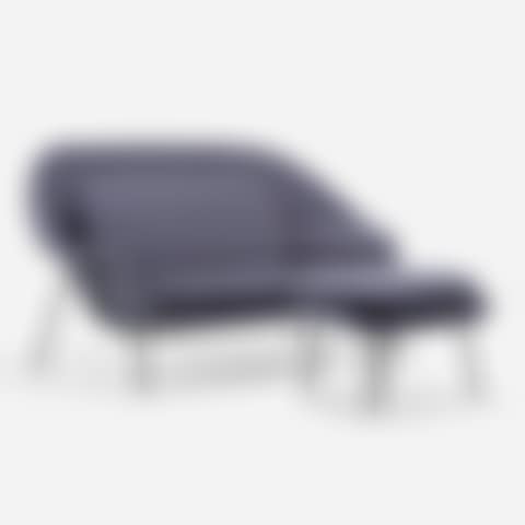 Womb settee and ottoman (preview)