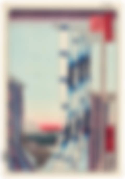Konya-cho, the Dyers' Street in Kanda (preview)