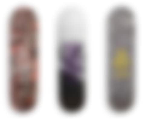 Crabs, F*!?k and Seeds (three skatedecks) (preview)