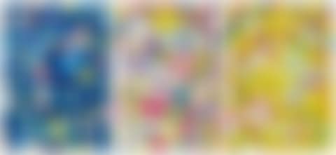 An Homage to IKB 1957 D; An Homage to Yves Klein, Multicolor D; & An Homage to Monogold 1960 D (preview)