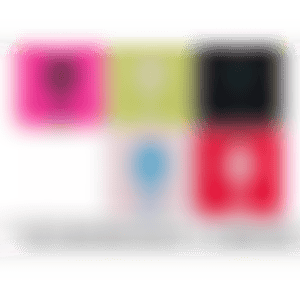 1. PINK-TIME／2. LIME GREEN-TIME／3. Introduced in 2001 "Time Bokan-black"／4. BOKAN - camouflage pink／5. RED-TIME (preview)