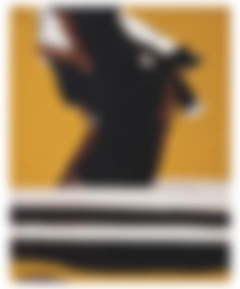 Untitled (Ochre, Black, White) (preview)