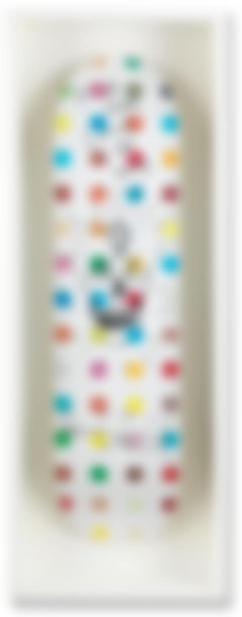 Skull on Skateboard Deck (preview)