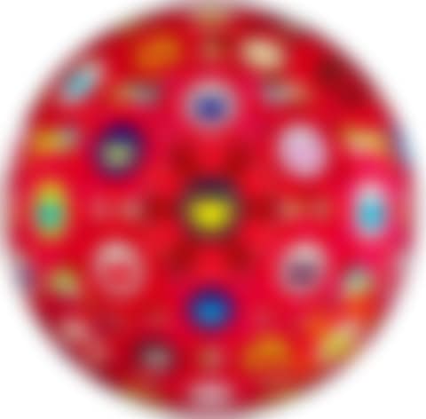 RED FLOWER BALL (3-D); AND FLOWER BALL BLOOD (3-D)  (preview)