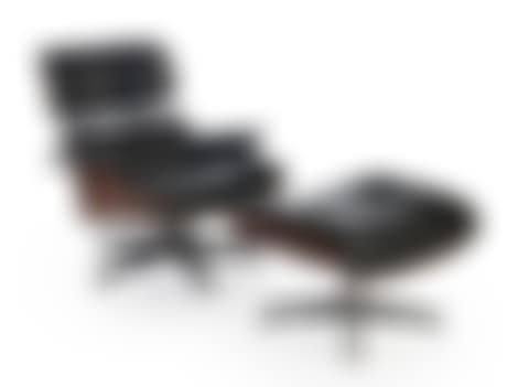 Fauteuil de repos mod. 670 dit "Lounge chair" et son ottoman mod. 671 (preview)