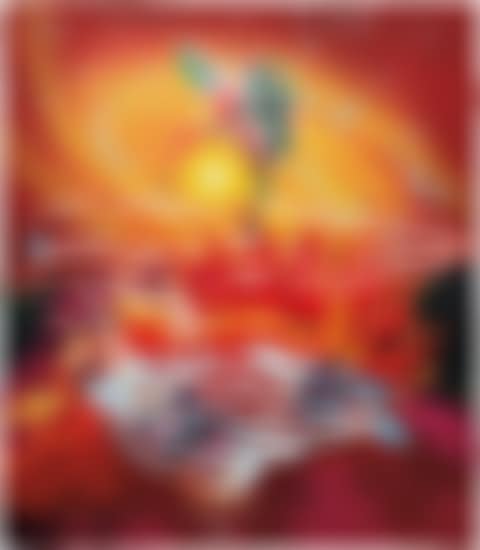 The Bird of Paradise Approaches the Hot Water Planet, from Welcome to the Water Planet Series (preview)