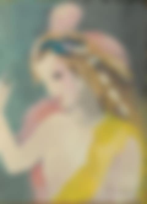 Jeune fille au bras levé (preview)
