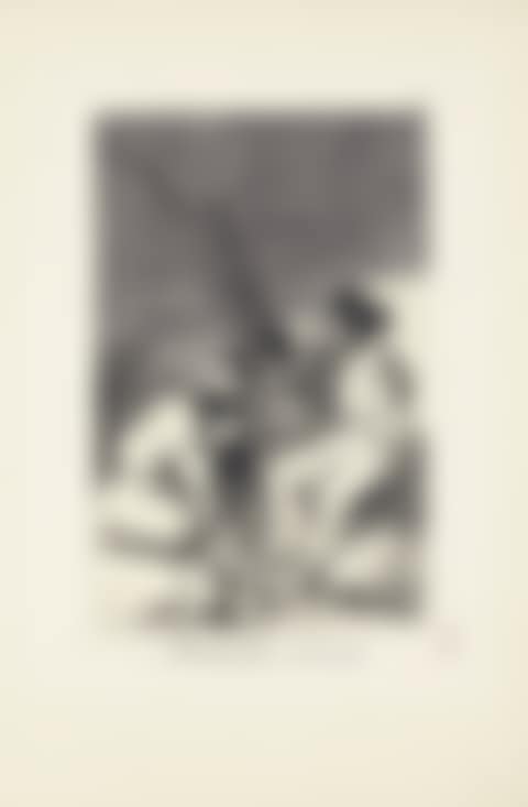 Lads making ready (Muchachos al avío)  Plate 11 from: Los Caprichos (preview)