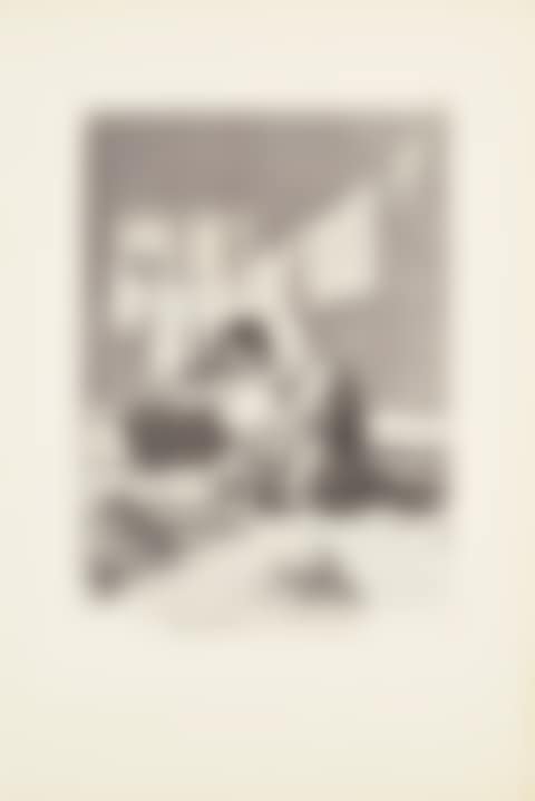 Yes he broke the pot (Si quebró el Cantaro)  Plate 25 from: Los Caprichos (preview)