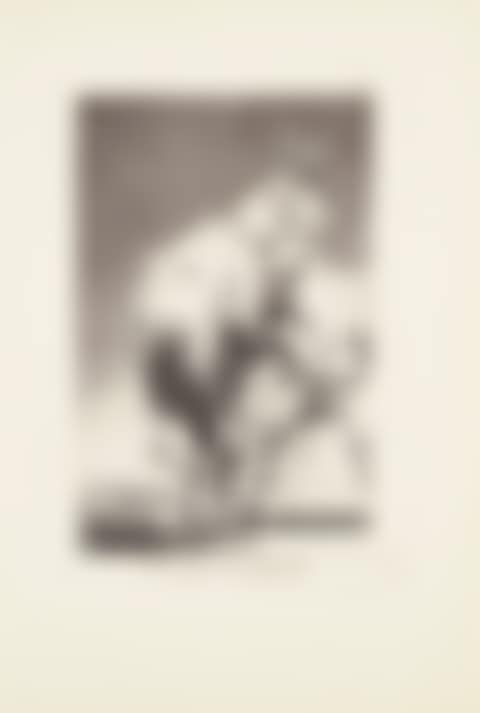 You who canst not (Tu que no puedes)  Plate 42 from: Los Caprichos (preview)