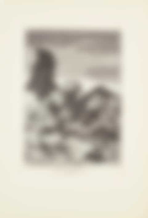 They spruce themselves up (Se repulen)  Plate 51 from: Los Caprichos (preview)