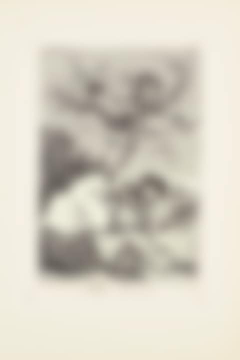 All will fall (Todos Caeràn)  Plate 19 from: Los Caprichos (preview)