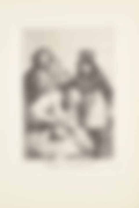 Why hide them? (Porque esconderlos?) Plate 30 from: Los Caprichos (preview)