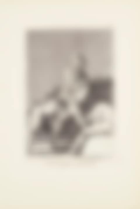 To the Count Palatine or Count of the Palate (Al Conde Palatino) Plate 33 from: Los Caprichos (preview)
