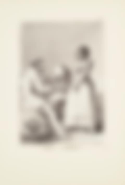 It is better to be lazy (Mejor es holgar)  Plate 73 from: Los Caprichos (preview)