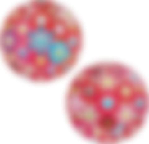 Flowerball (3D) blue-red; and Flowerball (3D) Papyrus (preview)
