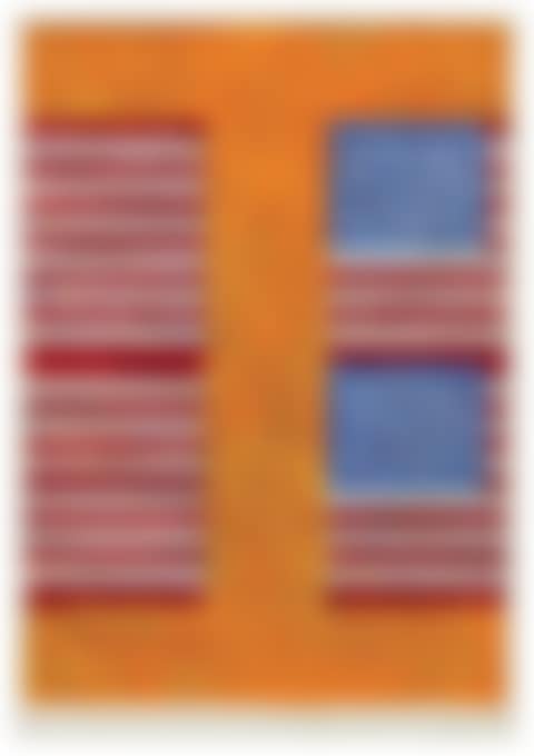 TWO FLAGS ON ORANGE (preview)