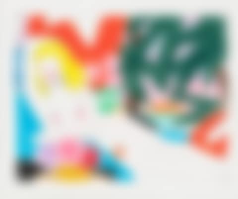 STUDY FOR SUNSET NUDE WITH PALMTREES (preview)