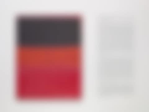 What is seen is described, what is described is seen (Rothko) Version 1 (preview)