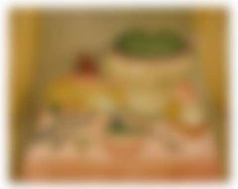 Naturaleza muerta con sopa caliente (preview)
