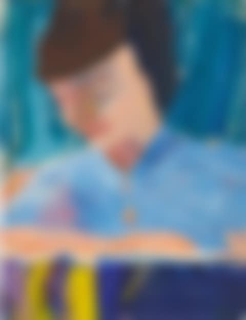 Girl Reading (preview)