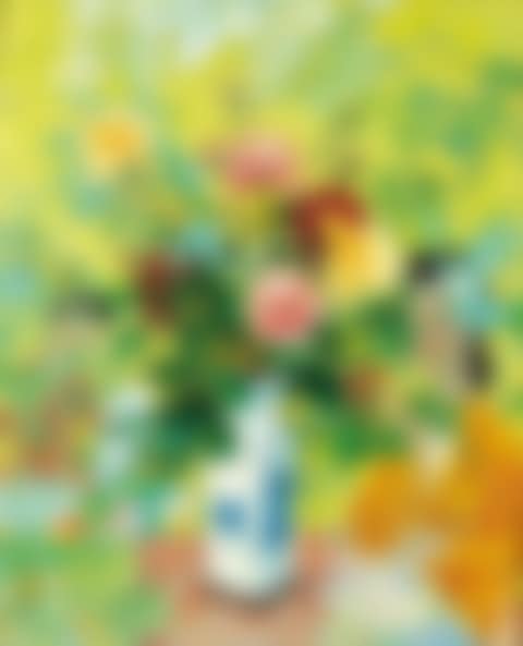 La Femme au Bouquet de Roses (The Lady with a Bouquet of Roses) (preview)