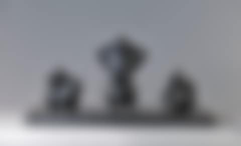 Dragon-Riding Buddha, Wisdom Bodhisattva and Fulfillment Bodhisattva (preview)