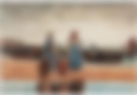 Two Girls on the Beach, Tynemouth (preview)