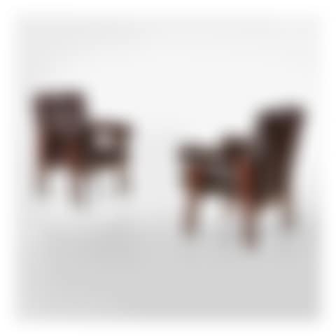 Pair of "Advocate" Armchairs for the High Court, Chandigarh, India (preview)