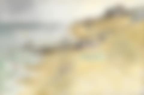 Deal Beach at High Tide (preview)