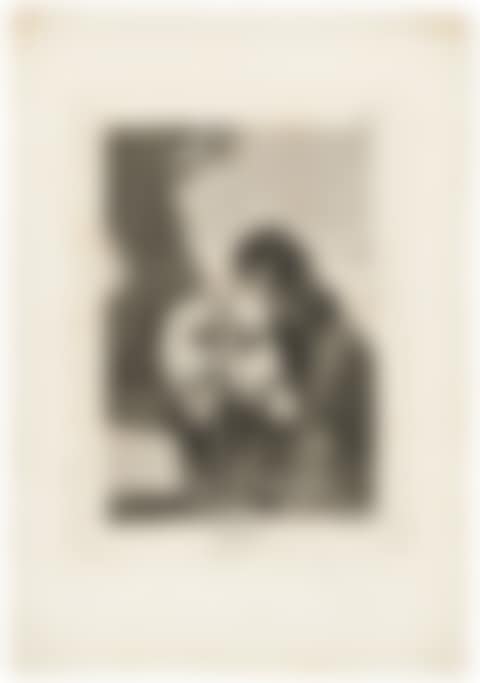 Chiton, Plate 28 from: Los Caprichos (preview)