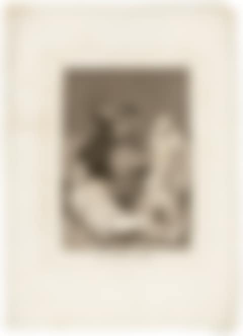 Los Chinchillas, Plate 50 from: Los Caprichos (preview)