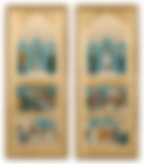 Two Sketches for the Chapel of Saint Louis at Sainte-Clotilde Decorations: Prudence, Justice and Temperance; Saint Louis Dispensing Justice; Saint Louis Made Prisoner at Mansourah and Faith, Hope and Charity; Saint Louis Caring for the Sick; Saint Louis' Last Communion (preview)