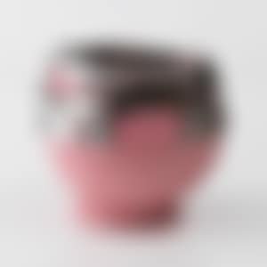 Pink-slipped platimun Kairagi Shino bowl (preview)